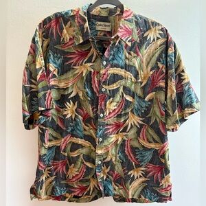 Cooke Street Floral Hawaiian Shirt XXL